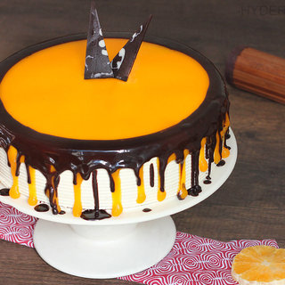 Order Choco Orange Cake Online in Hyderabad