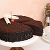 Sliced View of Choco-Thrill Chocolate Mud Cake
