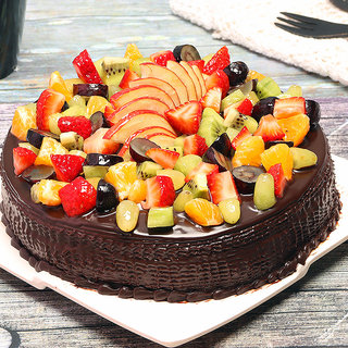 Chocolate Truffle Fruit Cake in Ghaziabad