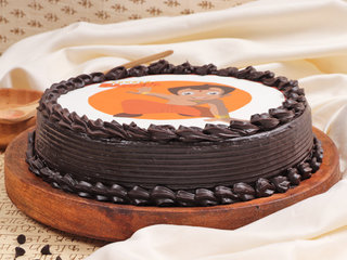 Chocolatey Chota Bheem Poster Cake