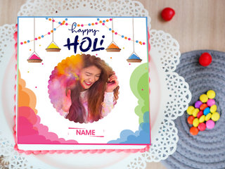 Customised Holi Cake
