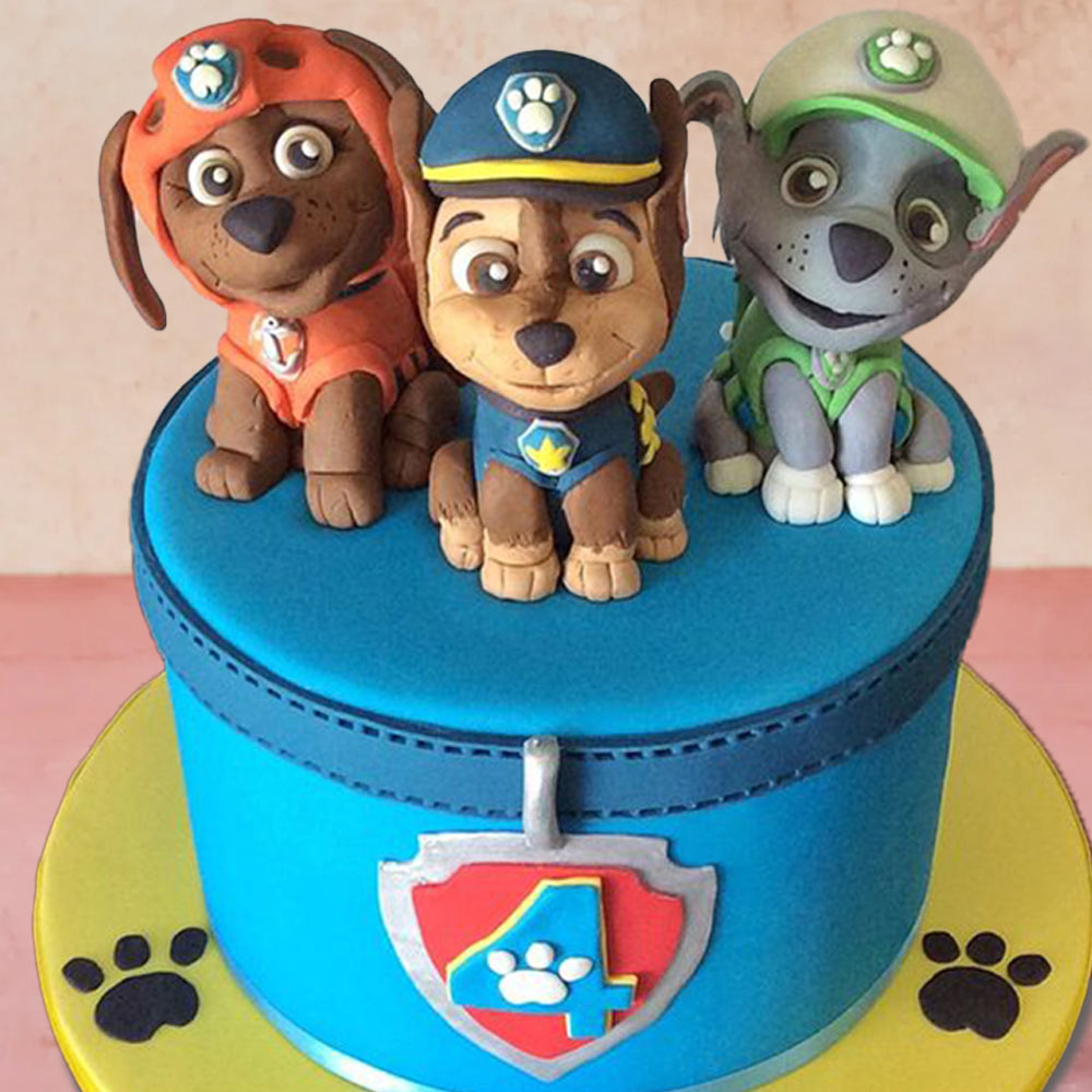 Buy Delightful Paw Patrol Theme Cake-Cutie Paw Patrol Cake