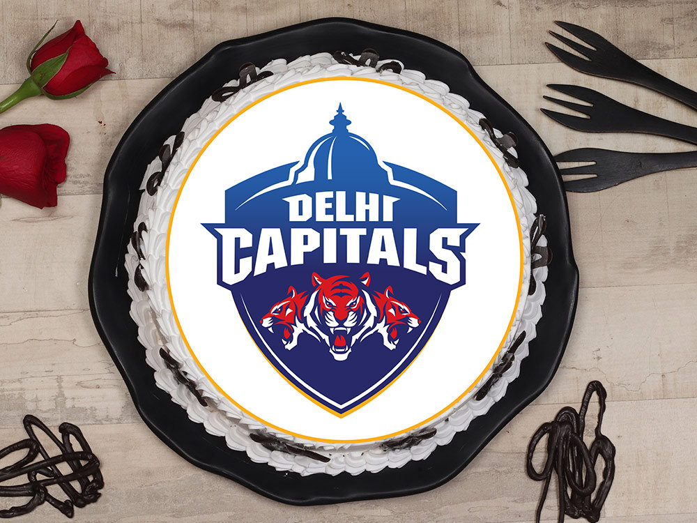Delhi Capitals Poster Cake