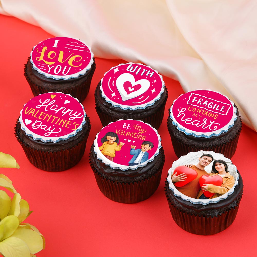 Multi Flavour Cup cakes For Valentines Day
