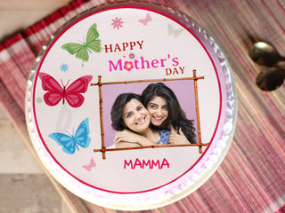 Mothers day photo cake