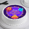 Happy Makar Sankranti Poster Cake