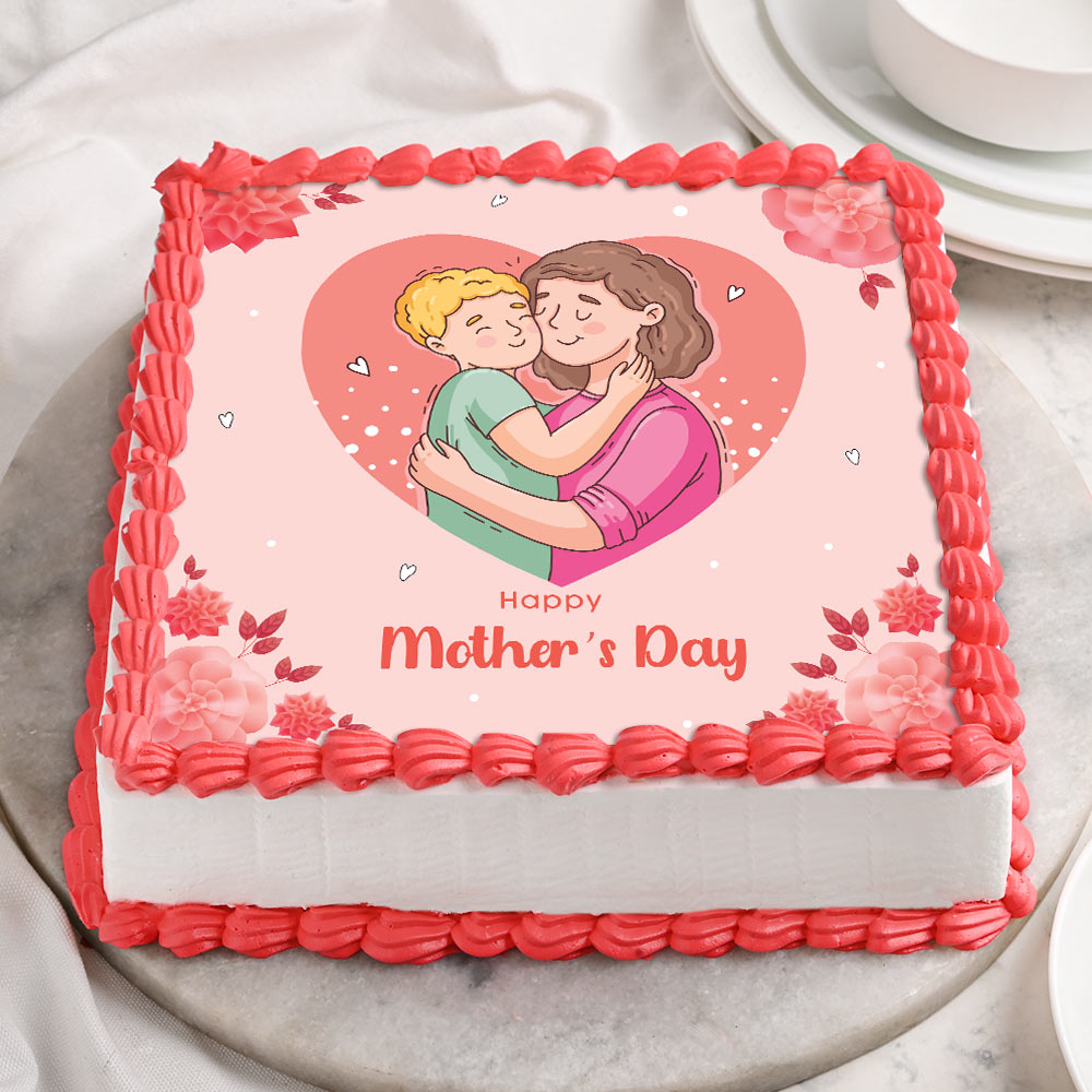 Buy Happy Mothers Day Poster Cake-Sweetest Mothers Day Poster Cake