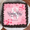 Happy International Womens Day Poster Cake