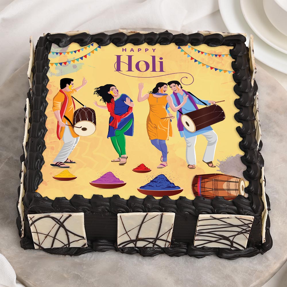 Holi Special with Yummy Cakes