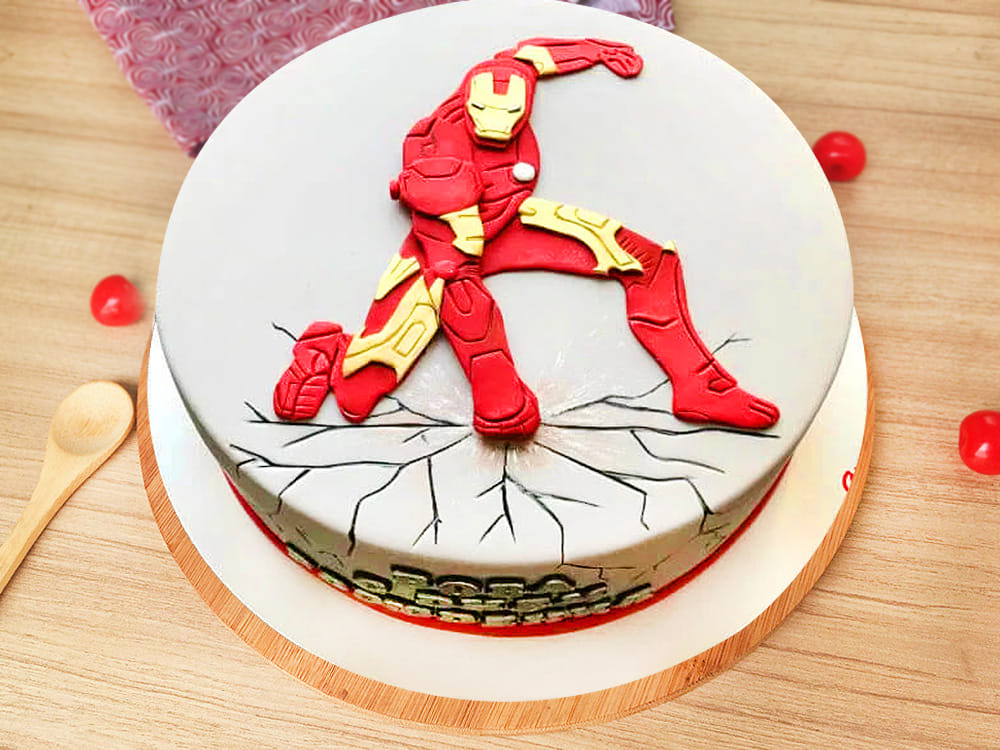 Buy Iron Man Theme Cake Delicious Saviours Cake