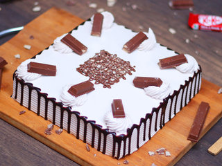Kitkat Black Forest Cake