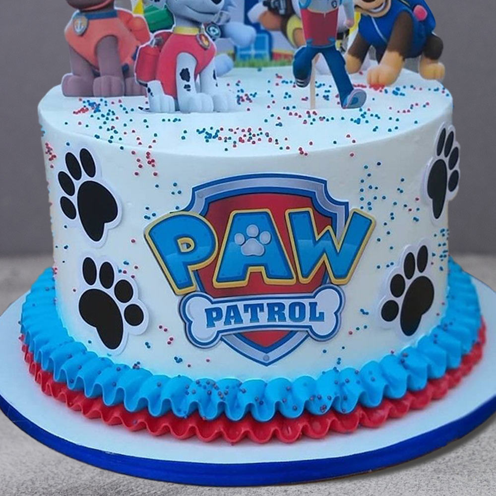 Buy Paw Patrol Familia Theme Cake-La Paw Patrol Cake