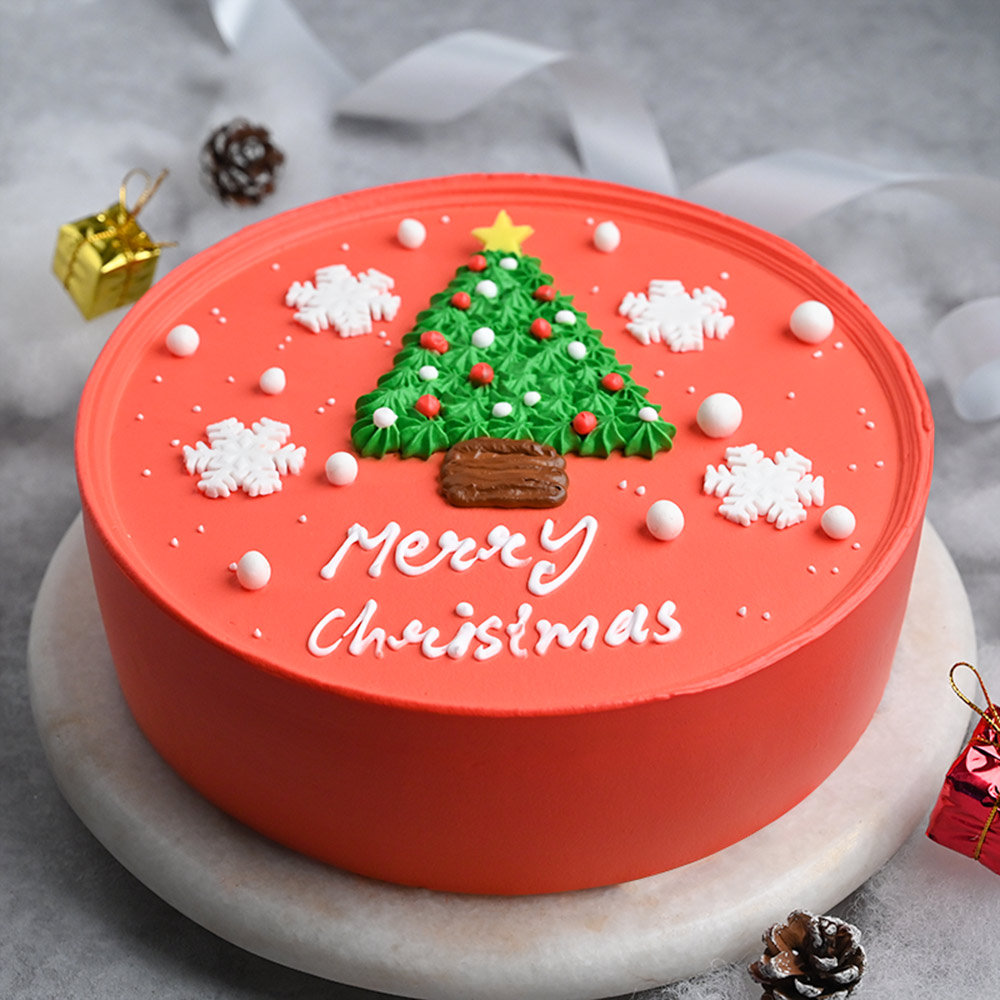 Buy Xmas Pineapple Deliciousness-Merry Christmas Delight Cake
