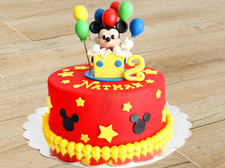 Mickey Mouse Birthday Cake For Little Child