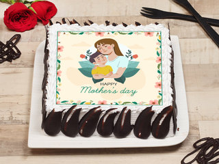 Mothers Day Poster Cake