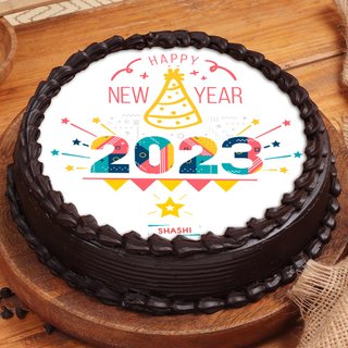 Choco Cake for New Year 2023
