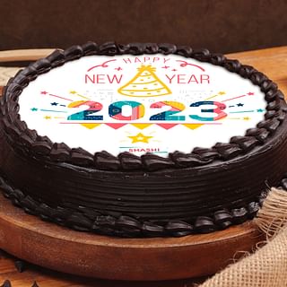 Choco Cake for New Year 2023