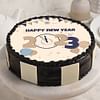 Happy New Year Poster Cake