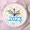 New Year Vanilla Cake