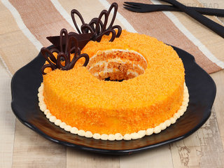Order Orange Hollow Cake Online in Hyderabad