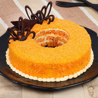 Orange Hollow Cake in Noida