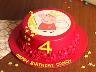 Peppa Pig Birthday Cake