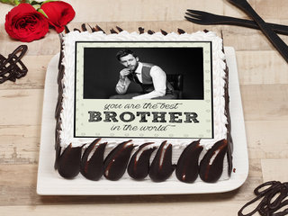 Photo Cake for Best Brother