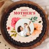 Round Mothers Day Photo Cake
