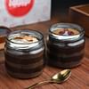 Side View of Personalised Jar Cakes For Mens Day