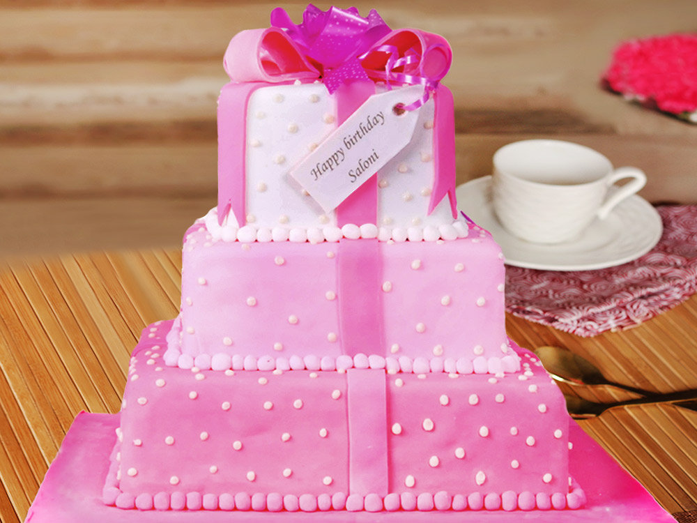 Pink Party Cake