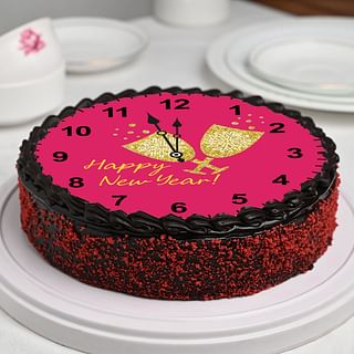 Poster Cake New Year