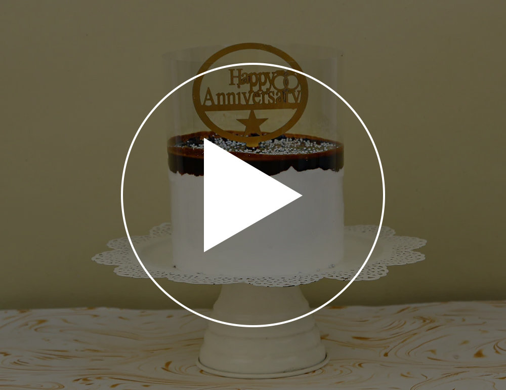 Happy Anniversary Choco Pull Me Up Cake