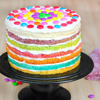 Rainbow Gems Tower Cake in Noida
