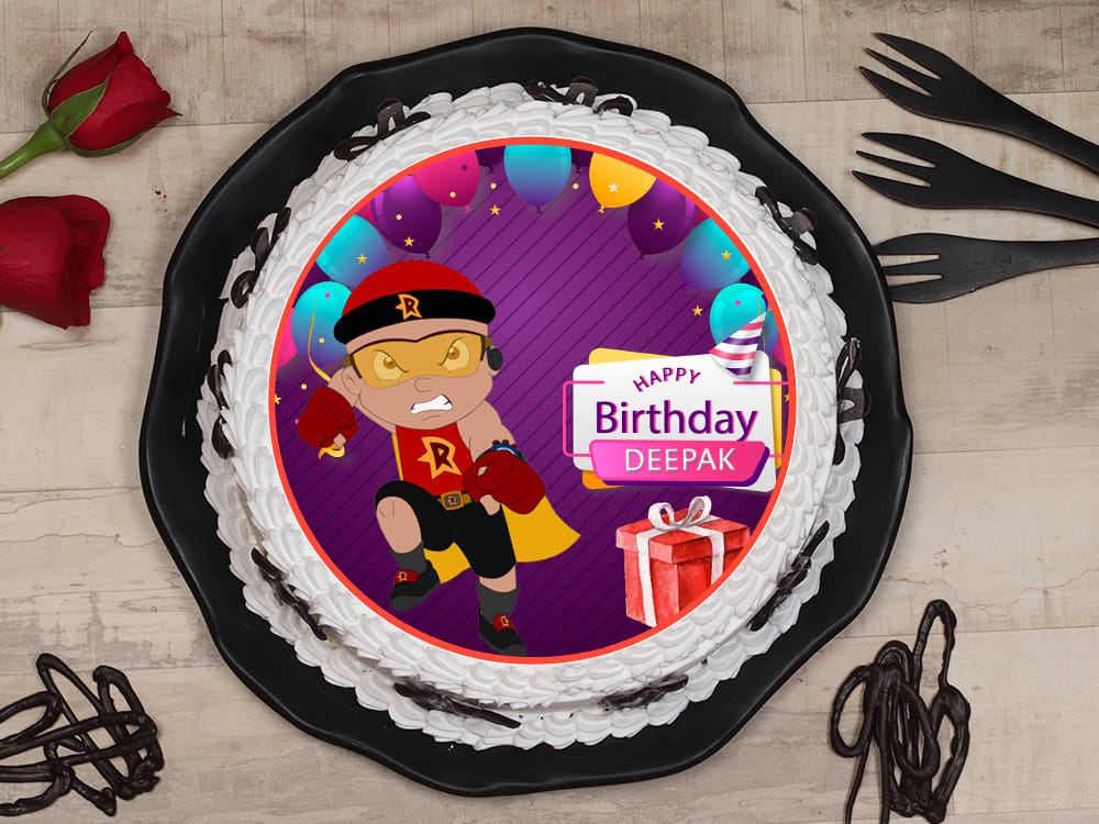 Buy Raju Poster Cake Mighty Raju Cake Buy Raju Poster Cake Mighty Raju Cake