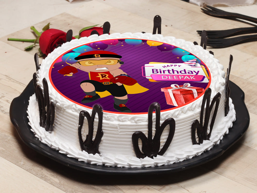 Buy Raju Poster Cake Mighty Raju Cake Buy Raju Poster Cake Mighty Raju Cake