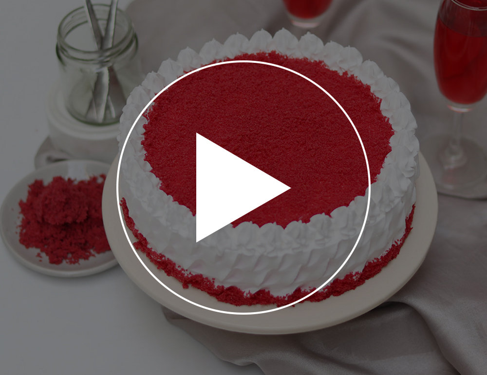 Red Velvet Crumble Cake