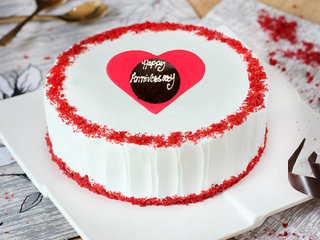 Red Velvet Cake For Anniversary