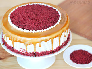 Order Red Velvet Choco Coffee Cake in Hyderabad