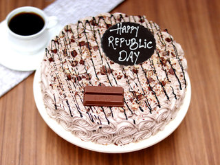 Republic Day Kitkat Cake