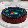 Republic Day Poster Cake