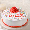 Vanilla Cake for New Year 2023