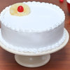 Sweet Vanilla Retreat - Round Shaped Vanilla Cake in Noida