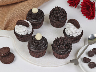 Set Of 6 Oreo Cup Cakes