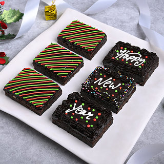 New Year Celebration Brownies Pack