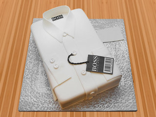 Hugo boss shirt designer cake