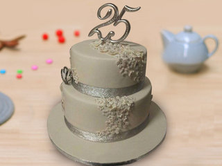 25th Anniversary Cakes 25th Wedding Anniversary Cakes Order Now