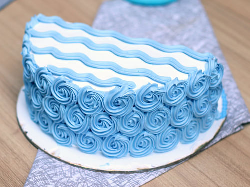 Buy Half Birthday Themed Cake The Half Birthday Buy Half Birthday Themed Cake The Half Birthday