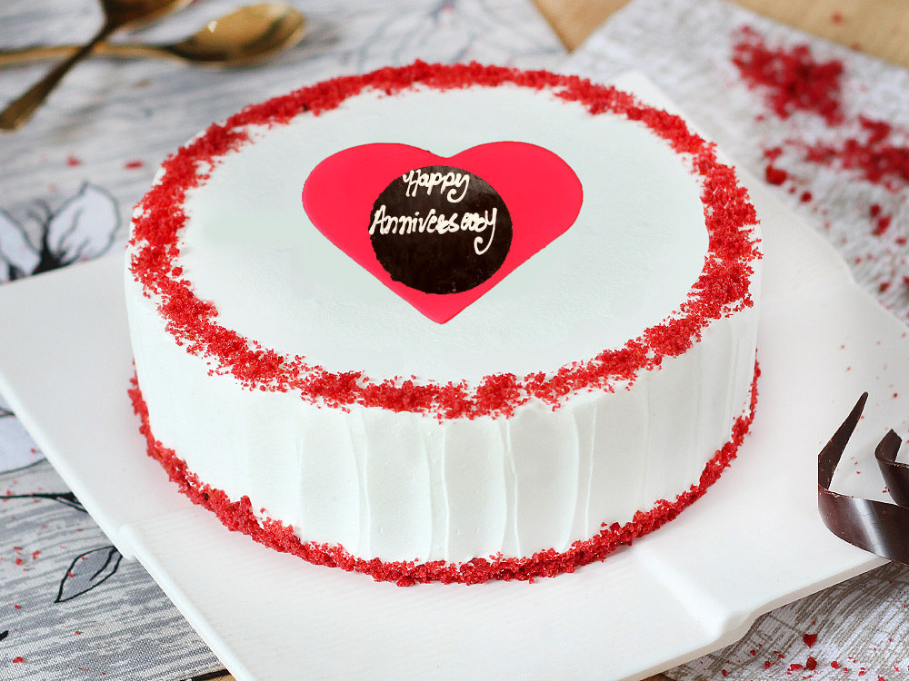 Anniversary Cake Online At 499 Happy Marriage Anniversary Cake Online