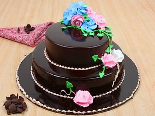 Dreamy Chocostacy - 2 Tier Chocolate Cake Dreamy Chocostacy - 2 Tier Chocolate Cake