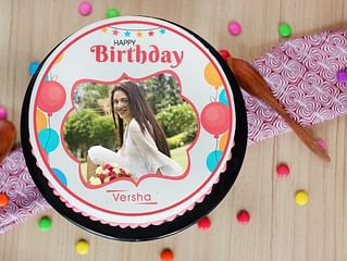 Birthday Exuberance - A Photo Cake For Birthday Celebration Birthday Exuberance - A Photo Cake For Birthday Celebration